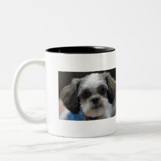 OH SHIH TZU Het is Koffietijd Tweekleurige Koffiemok