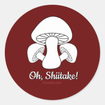 Oh Shiitake (donkerrood)