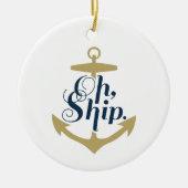 OH SHIP! - Nautical Ornament (Voorkant)