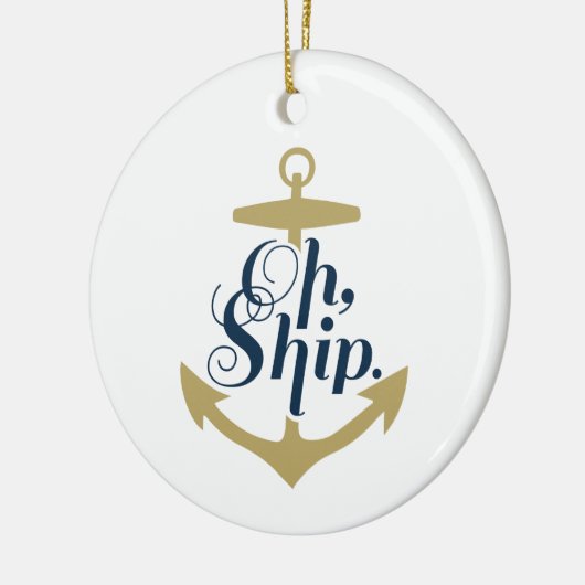 OH SHIP! - Nautical Ornament (Links)
