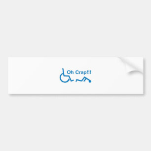 Oh shit bumpersticker