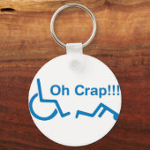 Oh shit sleutelhanger (Voorkant)