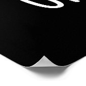 Oh Shoot Funny Photographer camera Pun Dark BG Poster (Hoek)