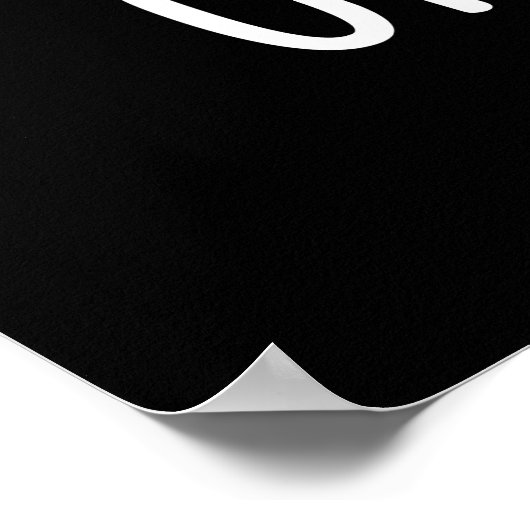 Oh Shoot Funny Photographer camera Pun Dark BG Poster (Hoek)