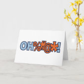 Oh slecht vloekwoord kaart (Gele Bloem)