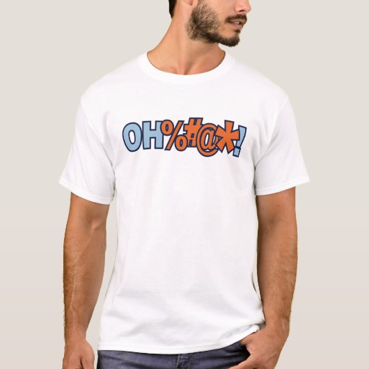 Oh slecht vloekwoord t-shirt (Voorkant)