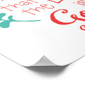 Oh Smaak en zie Decoratieve Kunstafdrukken Poster (Hoek)