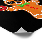 Oh Snap 67 Six Seven Meme Gingerbread Man Funny 67 Poster (Hoek)