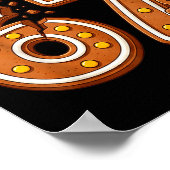 Oh Snap 67 Six Seven Meme Gingerbread Man Funny 67 Poster (Hoek)