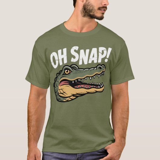 Oh Snap Alligator T-shirt (Voorkant)
