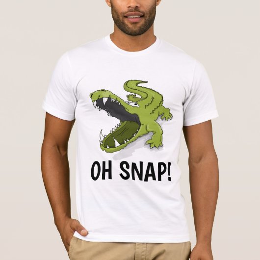 OH SNAP! ALLIGATOR T-Shirts (Voorkant)