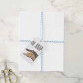 OH SNAP - Angry Gator Cadeaulabel (Met Touw)