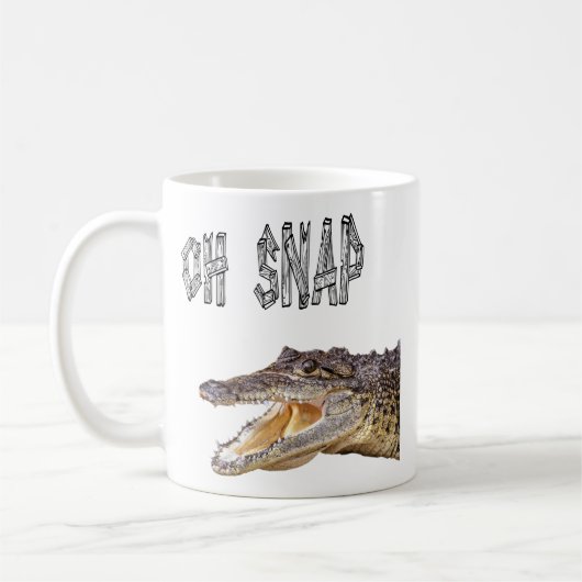 OH SNAP - Angry Gator Koffiemok (Links)