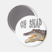OH SNAP - Angry Gator Magneet (Voorkant / Achterkant)