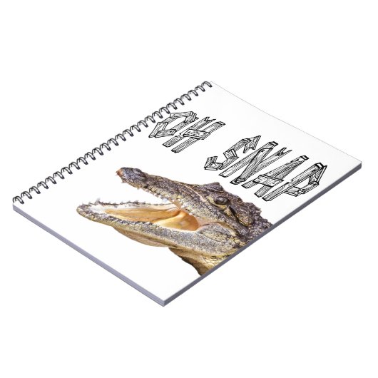 OH SNAP - Angry Gator Notitieboek (Linkerzijde)