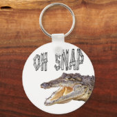 OH SNAP - Boze Alligator Sleutelhanger (Voorkant)
