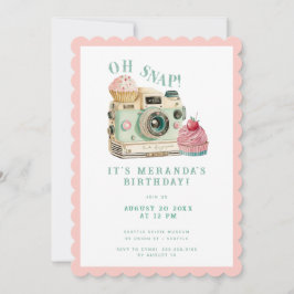 Oh Snap | Camera Birthday Kaart