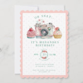 Oh Snap | Camera Birthday Kaart (Voorkant)