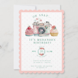 Oh Snap | Camera Birthday Kaart