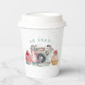 Oh Snap | Camera Birthday Papieren Bekers