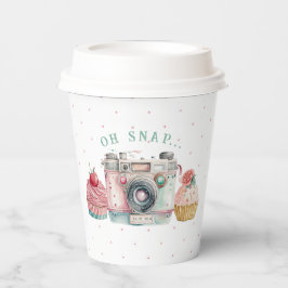Oh Snap | Camera Birthday Papieren Bekers