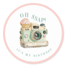 Oh Snap | Camera Birthday