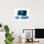 Oh Snap Camera Poster (Thuiskantoor)