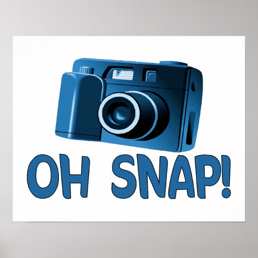 Oh Snap Camera Poster (Voorkant)