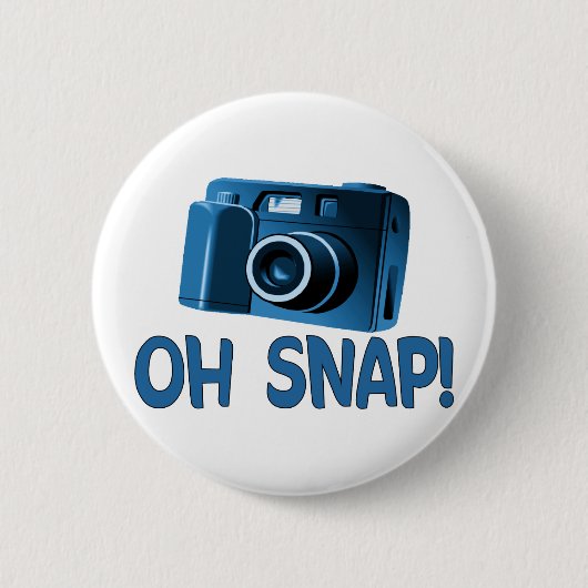 Oh Snap Camera Ronde Button 5,7 Cm (Voorkant)