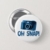 Oh Snap Camera Ronde Button 5,7 Cm (Voorkant /achterkant)