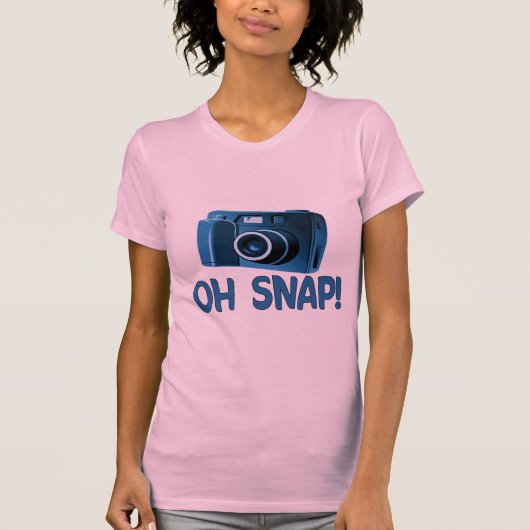 Oh Snap Camera T-shirt (Voorkant)