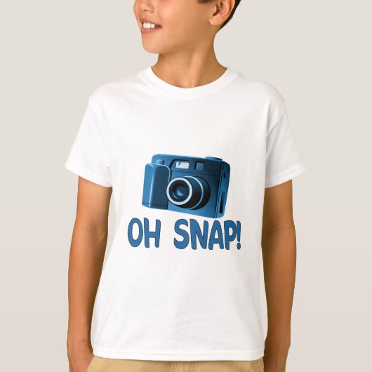 Oh Snap Camera T-shirt (Voorkant)