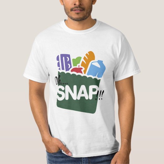 OH SNAP EBT BIEDT VOEDSELSTAMPS HOOD FUNNY T-SHIRT (Voorkant)