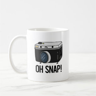 Oh Snap Funny Camera Pun Koffiemok