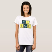 Oh Snap Funny Element Chemistry Teacher Chemist T-shirt (Voorkant volledig)