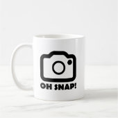 Oh Snap Funny Mug Koffiemok (Links)