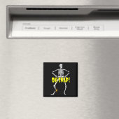 Oh Snap, Funny Skeleton Halloween Magneet (Insitu (Vaatwasser))