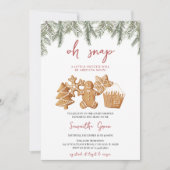 Oh Snap Gebruinebrood Baby Shower Kaart (Voorkant)