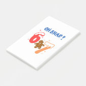 Oh Snap Gingerbread 67 Post-it® Notes (Schuin)