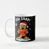 Oh Snap Gingerbread Christmas Xmas Cookie Baking H Koffiemok (Links)