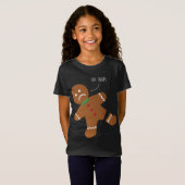 Oh Snap Gingerbread Cookie Funny Xmas T-shirt (Voorkant volledig)