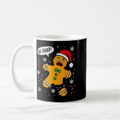 Oh Snap Gingerbread Man Christmas Xmas Cookie Baki Koffiemok (Links)