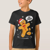 Oh Snap Gingerbread Man Shirt Adult Kids Men Women (Voorkant)
