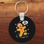 Oh Snap Gingerbread Man Shirt Adult Kids Men Women Sleutelhanger (Voorkant)