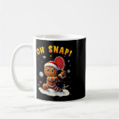 Oh Snap Gingerbreadman Christmas Picklell 1 Koffiemok (Links)