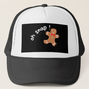 Oh snap Gingerbrood grappig Trucker Pet