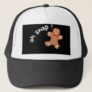 Oh snap Gingerbrood grappig Trucker Pet