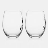 Oh Snap! - Grappig & Schattige Wijnglas Zonder Voet (Rechts)