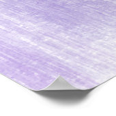 Oh snap hashtag bruiloft paarse moderne kunst poster (Hoek)