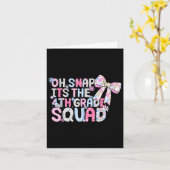 Oh snap is de 4e klas squad terug naar school gir kaart (Gele Bloem)